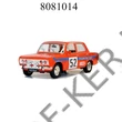 Kép 2/3 - Modell autó/makett/ Fiat 125P Rally Piros CMA22065C