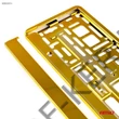 Kép 3/3 - Rendszámkeret GOLD DB-s alsó leces  03179