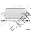 Kép 2/4 - Szélvédőtakaró téli-nyári 175x90mm alu, szivacsos AM01390