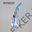 Kép 2/3 - Bulipohár körte alakú, LED világítással, 400ml