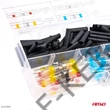 Kép 2/3 - Vezeték toldó készlet 100db-s ónos, zsugorcsővel, vegyes 03033 0,25-2,5mm2-ig