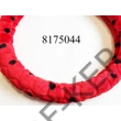 Kép 2/2 - Volánvédő  plüss 37-38cm piros pöttyös KV-TH38536R