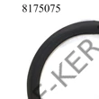 Kép 2/3 - Volánvédő bőr  42cm 9.5cm fekete TGK KV-HB23518B