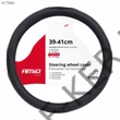 Kép 1/2 - Volánvédő műbőr 39-41cm fekete pöttyös varrott AP00112 AMIO 01366