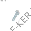 Kép 1/3 - Acélcsavar M6x20 10-s fejjel Lada HLF