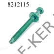 Kép 2/2 - Acélcsavar M12x115x1.5mm alátétes VW lengőkarhoz 10.9-s