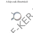 Kép 2/2 - Bilincs rúgós széles 6mm benzincsőre