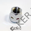 Kép 2/3 - Kerékanya kiskúpos 12x1.50mm  17-es nyitott  króm 10.9