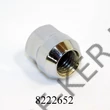 Kép 3/3 - Kerékanya kiskúpos 12x1.50mm  17-es nyitott  króm 10.9