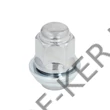 Kép 1/2 - Kerékanya mozgókúpos 12x1.50mm 19-es zárt h=35mm