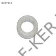 Kép 2/2 - Alátét 16x30x4mm NF DIN6916 C45 tüzihorganyzott (futóműhöz is jó! =10.9)