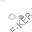 Kép 2/2 - Alátét trapézszilent alsó Lada belső 16x32x2.5mm