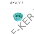 Kép 2/3 - Acélcsavaranya M10x1.5mm peremes fémönzárós VW lengőkarokhoz (190418 is) (a készletben 12 van)