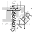 Kép 1/2 - Lemezcsavar alátétes 4.8x24mm torx