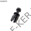 Kép 1/3 - Lemezanya patent műa. 8x8x15mm műanyag csavarral Opel 59111T LAPM