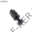Kép 2/3 - Lemezanya patent műa. 8x8x15mm műanyag csavarral Opel 59111T LAPM
