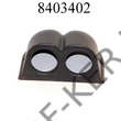 Kép 1/3 - Műszertartó keret 2-es OR-MGB2/CK (L) FEKVŐ