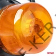 Kép 2/3 - Villogó sárga 12/24V W22M MAG/3 60LED (forgólámpa) mágneses 03337