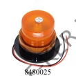 Kép 1/3 - Villogó sárga 12V WL69  12V (forgólámpa) csavaros felfogatás