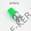 Kép 2/2 - Izzó LED 12V 5SMD zöld db-os T10
