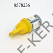 Kép 1/2 - Izzó LED 12V 5SMD sárga db-os T10