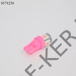 Kép 1/2 - Izzó LED 12V 5SMD rózsaszin DB-os T10 (5W)
