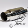 Kép 1/2 - Kipufogó sport UNI 1 csöves króm 1x90mm