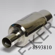 Kép 2/2 - Kipufogó sport UNI 1 csöves króm 1x90mm