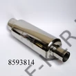 Kép 1/2 - Kipufogó sport UNI 1 csöves króm  1500ccm-ig, hosszú