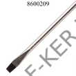 Kép 2/3 - Csavarhúzó lapos  végű 8x200mm, mágneses 10521