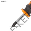 Kép 2/3 - Csavarhúzó csillag  végű PH2x38 mm, mágneses 10525 (marokcsavarhúzó)