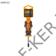 Kép 3/3 - Csavarhúzó csillag  végű PH2x38 mm, mágneses 10525 (marokcsavarhúzó)