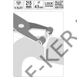 Kép 2/2 - Csőbilincsfogó 4.5mm YT-0647 215mm hosszú