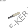 Kép 1/4 - Bithegy-tartó 60mm 1/4" mágneses (hosszabbító) YT-0465