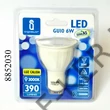 Kép 1/2 - LED izzó 230V 7W, GU10 spot 520lm 4000K 100fok Technik