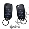 Kép 2/2 - Központi zár garn. 2db  bicskakulcsos távirányítóval  AV-LD001+B/LJ095 (3+1motorral)