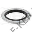 Kép 1/2 - Olajleeresztőcsavar alátét gumis Renault 834.823 16x24mm Febi44793 1640540 70-33769-00