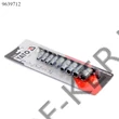 Kép 1/2 - Crowafej készlet belsős torx YT-0520 9db-os E5-E16 dugókulcs garnitúra 1/4"-3/8" meghajtó