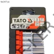 Kép 3/3 - Crowafej készlet 6lapú YT-14431 8db 1/4" hosszú 5,5-13mm dugókulcs garnitúra hexa