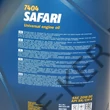 Kép 3/3 - Motorolaj MANNOL Safari 20W-50 5l SG/CD