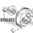 Kép 2/2 - Keréktőcsavar Toyota 0184-002 Lexus is