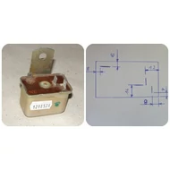 Relé Lada PC528 3 lábas