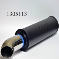 Kipufogó sport UNI 1csöves diesel lehajló véggel 400mm Paragi