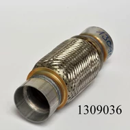 Kipufogójavító flexibilis rezgőcső  60x150mm toldott