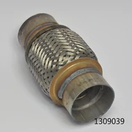 Kipufogójavító flexibilis rezgőcső  55x100mm toldott