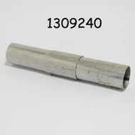Kipufogótoldat Ø40mm hasított