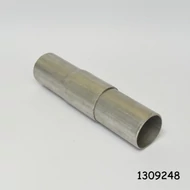 Kipufogótoldat Ø48mm hasított