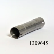Kipufogótoldó közbetétcső 200x45mm két végén bővített