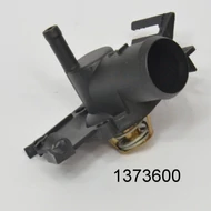 Termosztát Skoda Felicia házas csövek derékszögben! 047121121L