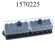 Biztosítéktábla  késes 10db-s végén füles UNI CM86307